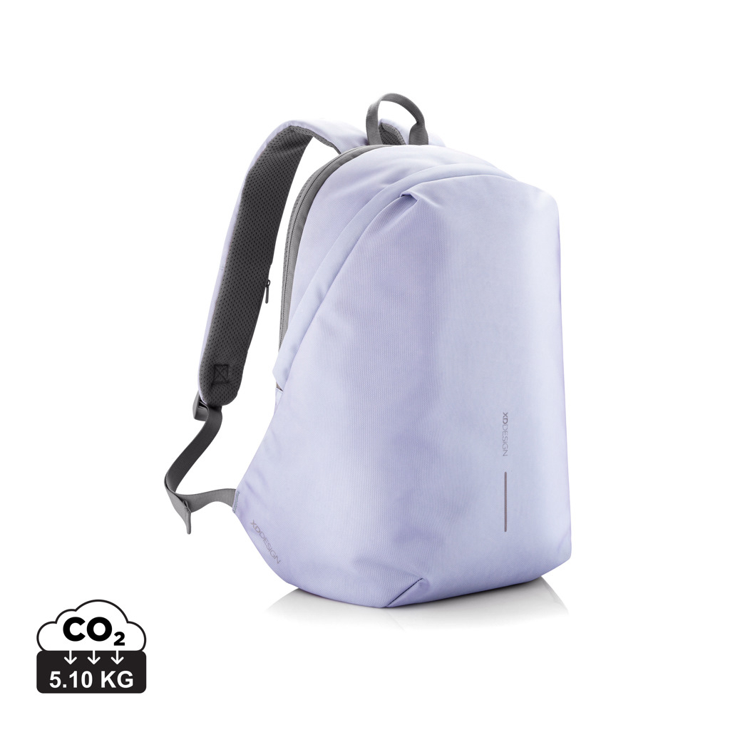 Sac à dos antivol personnalisé Bobby Soft lavender et gris